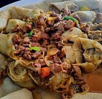 Special Meat firfir/ስፔሻል ስጋ ፍርፍር