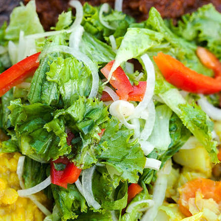 Qeleqel Salad/ቀለቀል ሳላድ