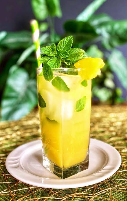 Pineapple Mojito/አናናስ ሞይቶ