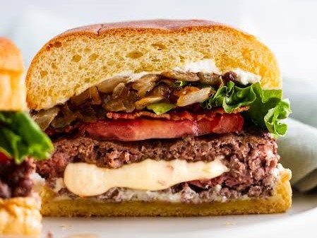 Half burger/ግማሽ በርገር