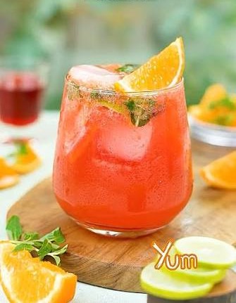 Orange Mocktail/ኦሬንጅ ሞክቴል